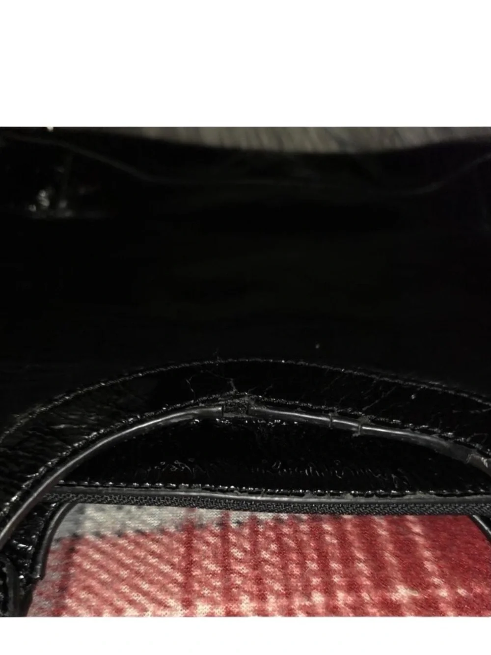 Tory Burch Black Leather Tote Shoulder Bag with Logo Accent